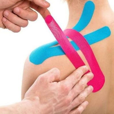 El kinesiotaping (o vendaje neuromuscular)