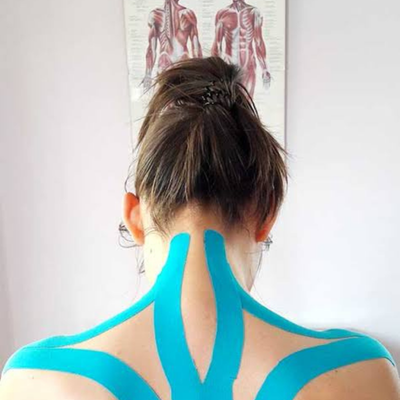 El kinesiotaping (o vendaje neuromuscular)
